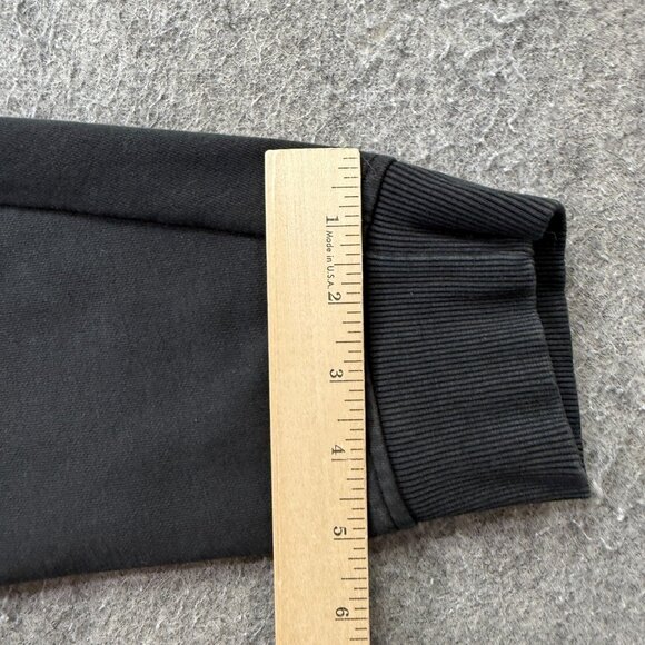 Gymshark Jogger Men M Black Crest Slim Fit Fleece 27" Tapered A2A4H - Picture 15 of 16